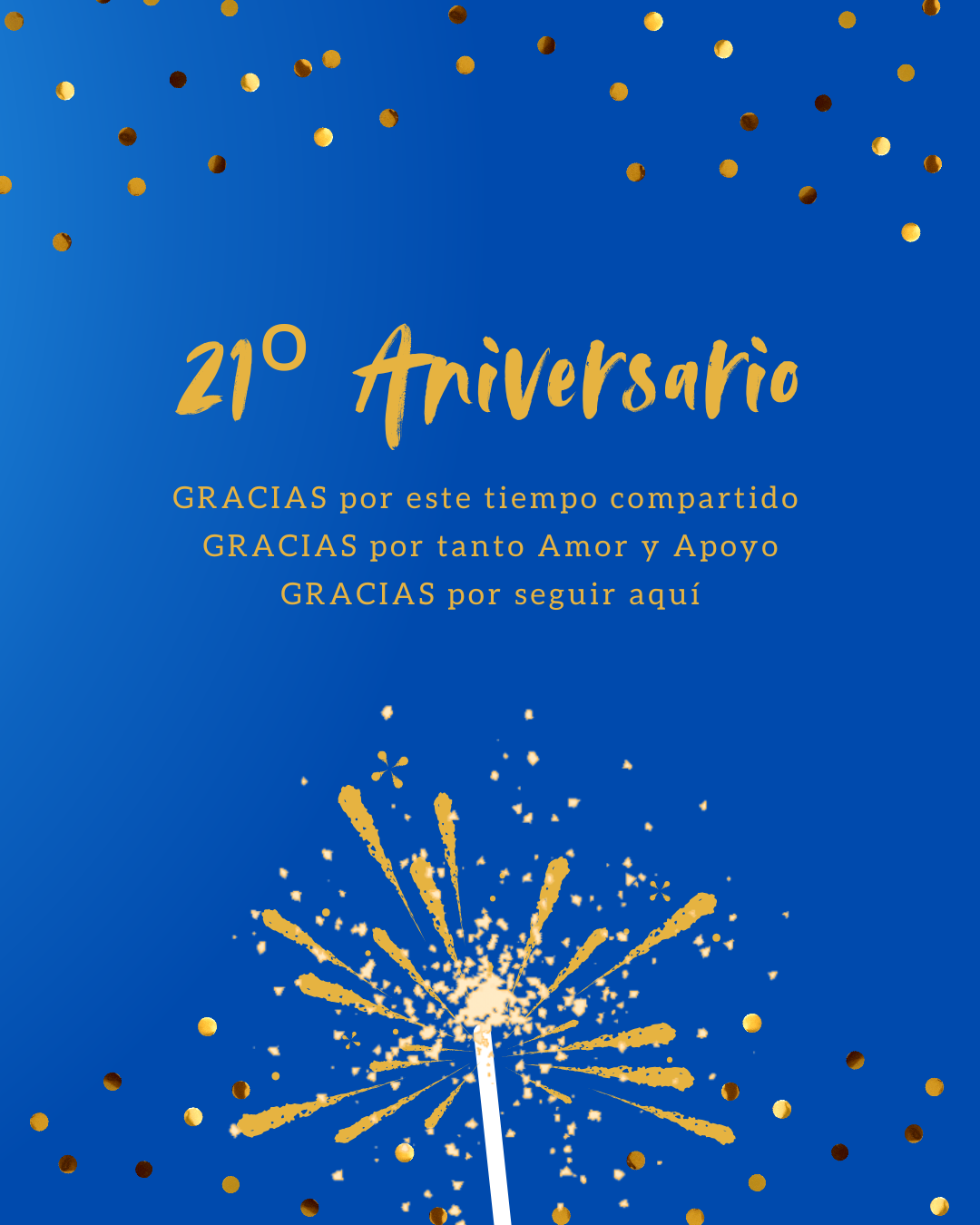 21º Aniversario Espacio Azul
